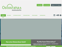 Tablet Screenshot of ostosraha.fi